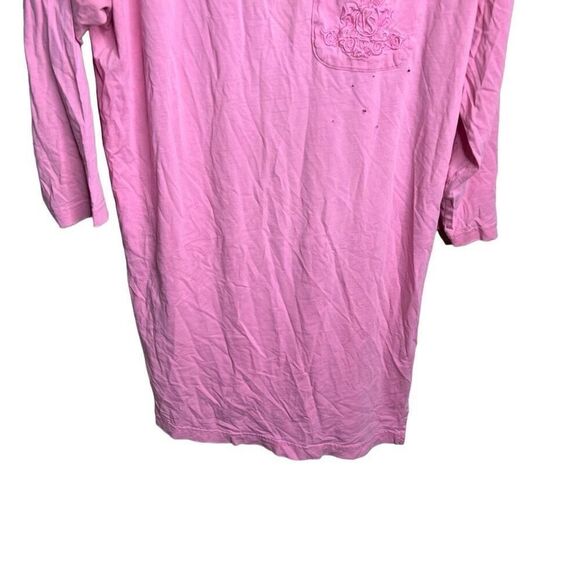 Vintage 80s Victoria’s Secret Gold Label Shirt Gown Medium - Picture 3 of 5